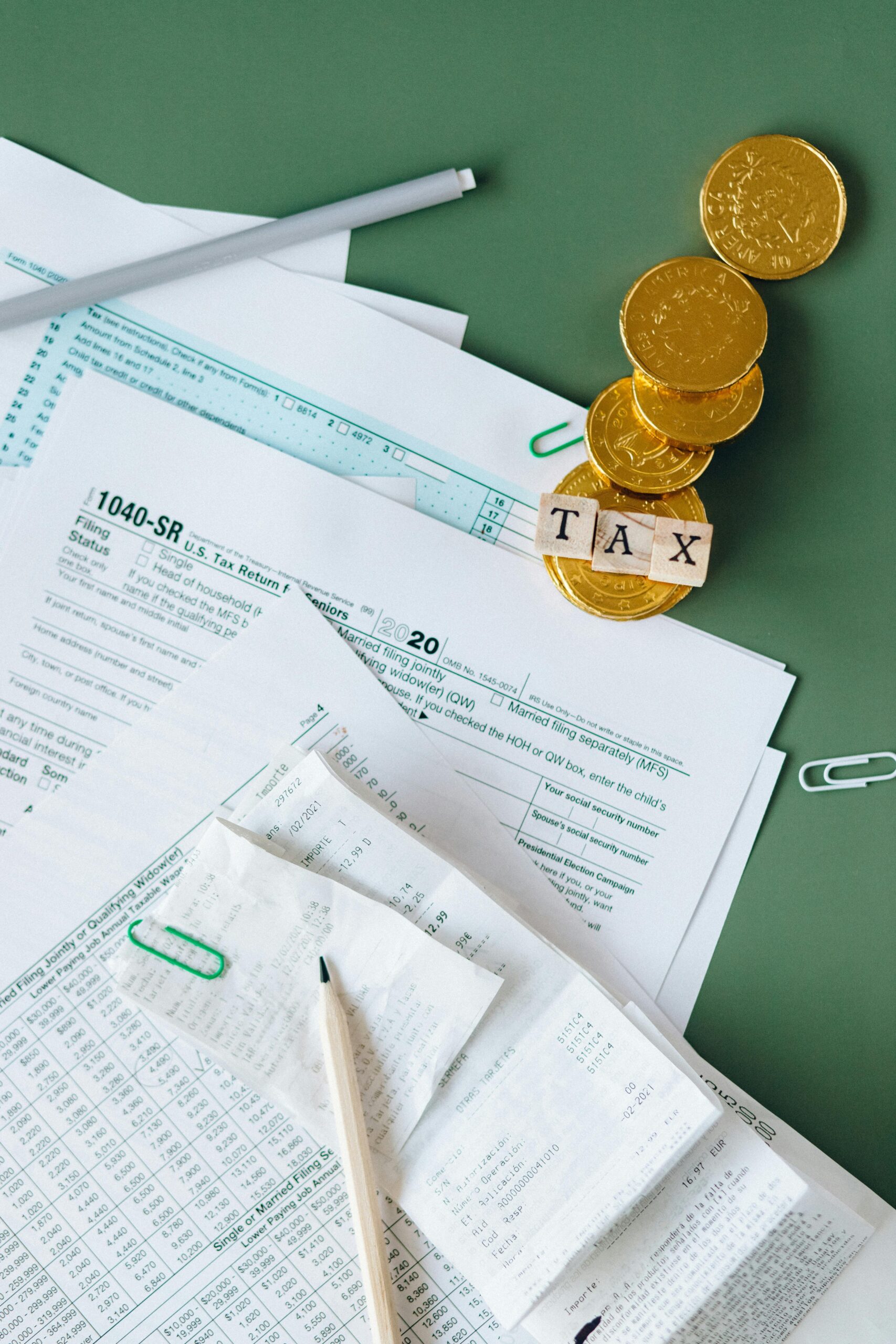 Tax documents representing withholding tax for non-US investors in S&P 500 2026