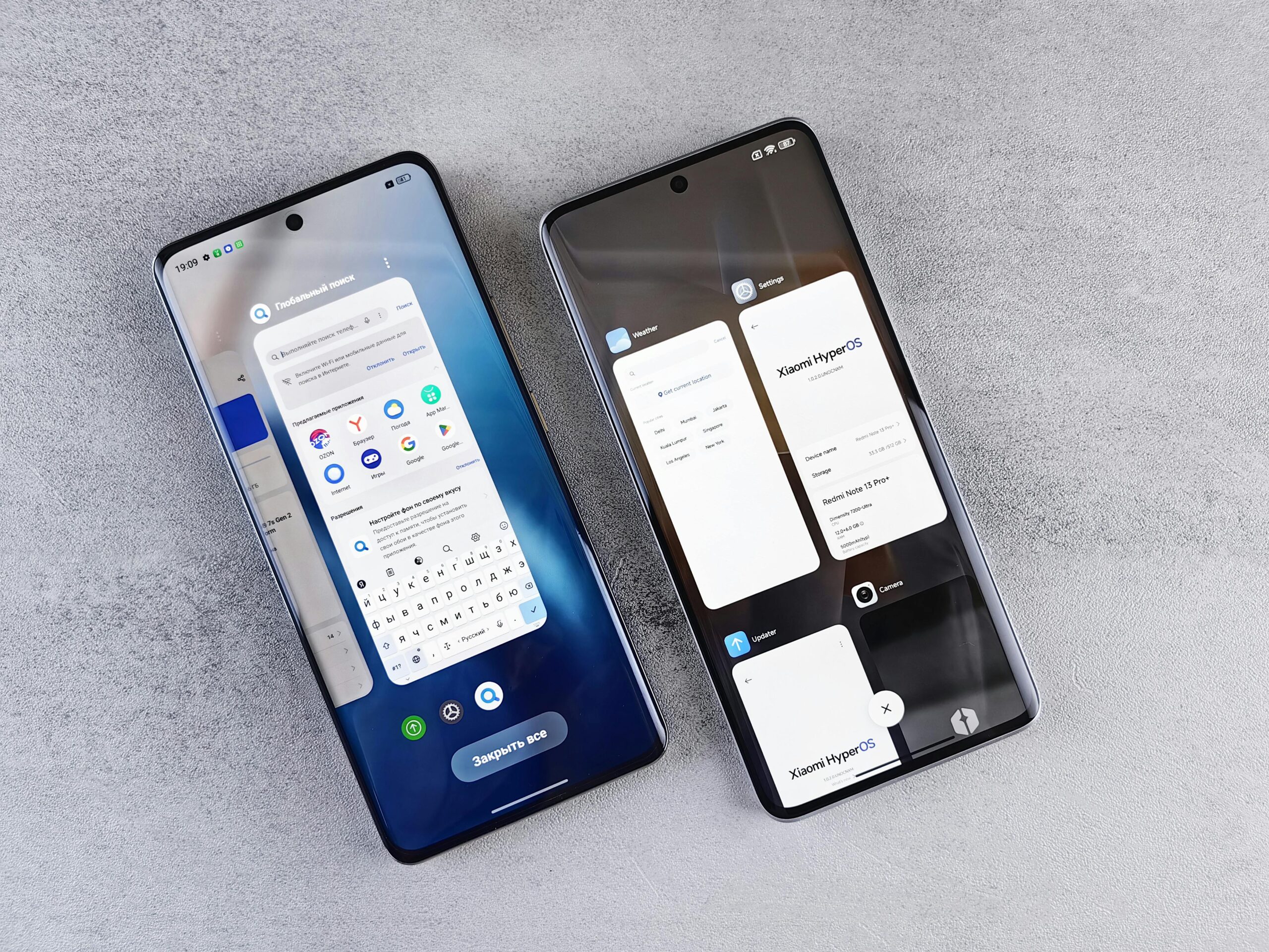 iPhone vs Android hardware comparison phones on desk 2026